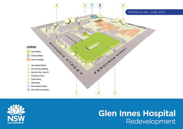 Master plan for Glen Innes Hospital released for community consultation