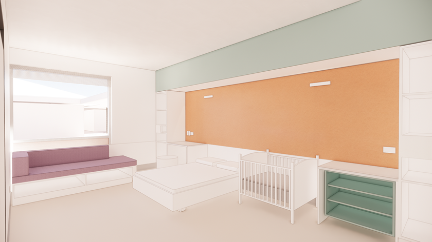 Bedroom - Mother and Baby Unit – Westmead Hospital