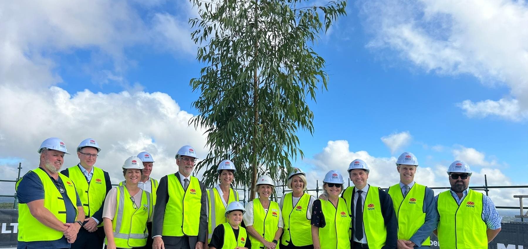 $835 million John Hunter Health and Innovation Precinct reaches highest point of construction