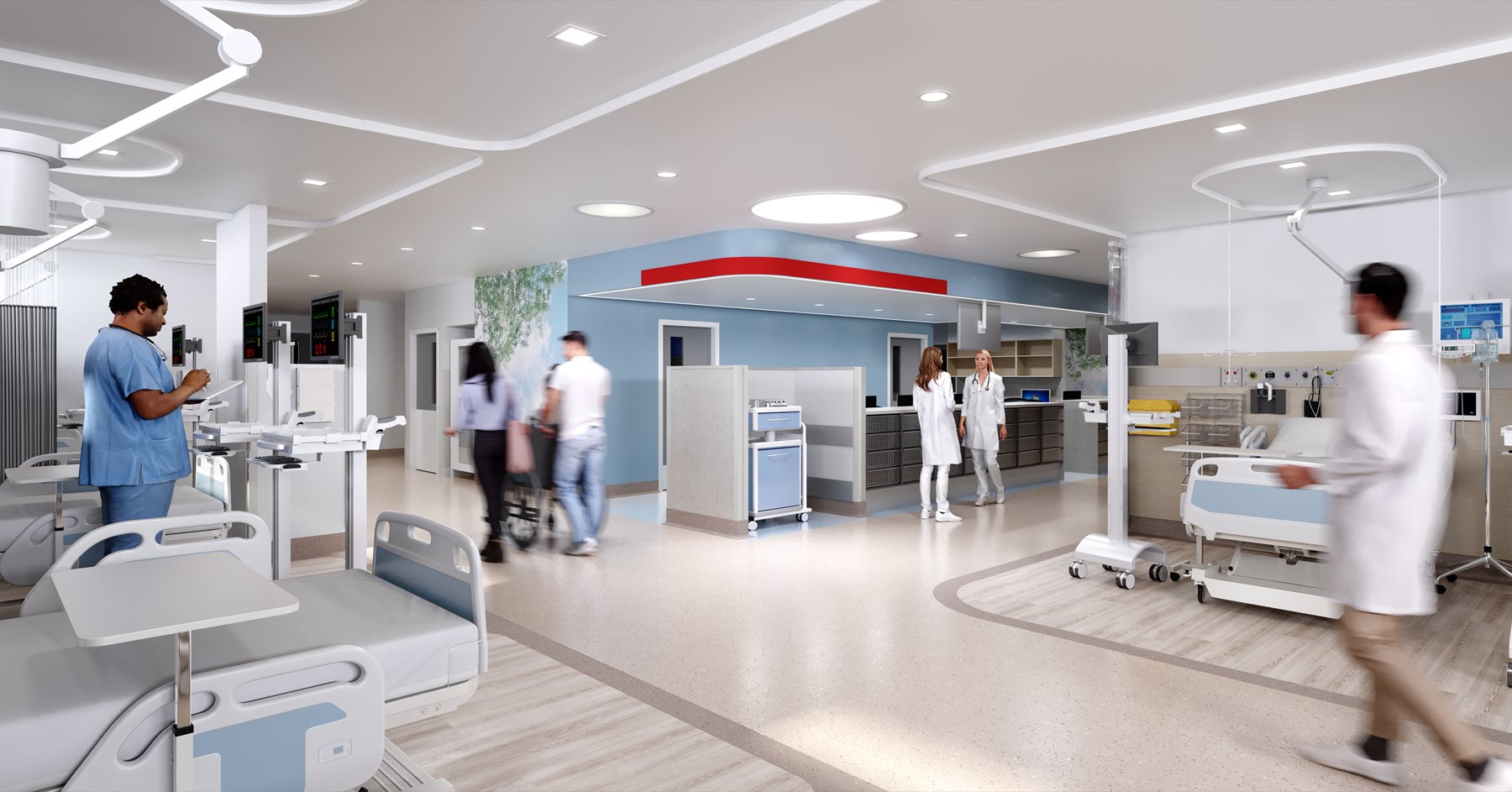 Bankstown-Lidcombe Hospital interior