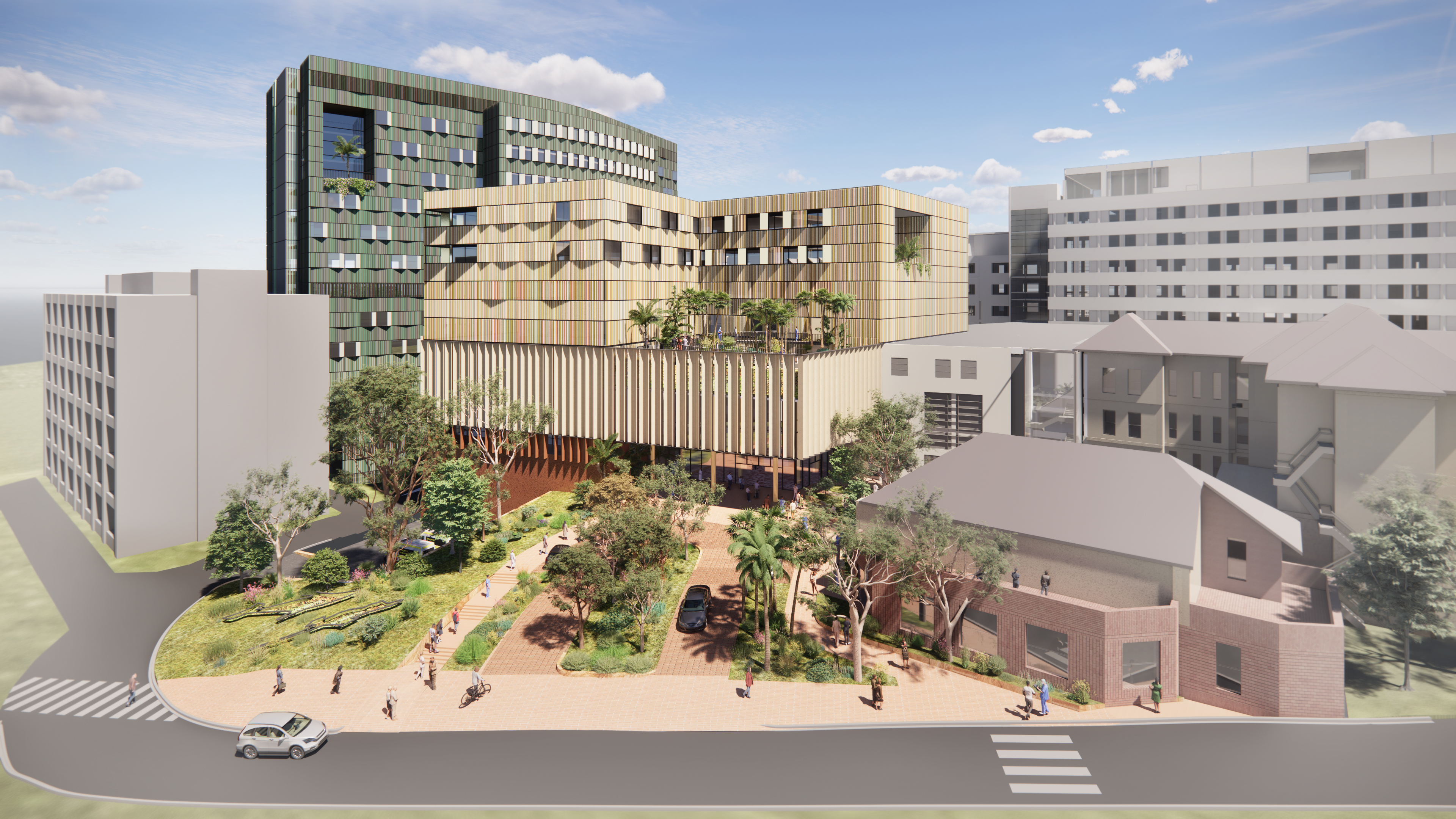 Major construction of Royal Prince Alfred Hospital Redevelopment underway
