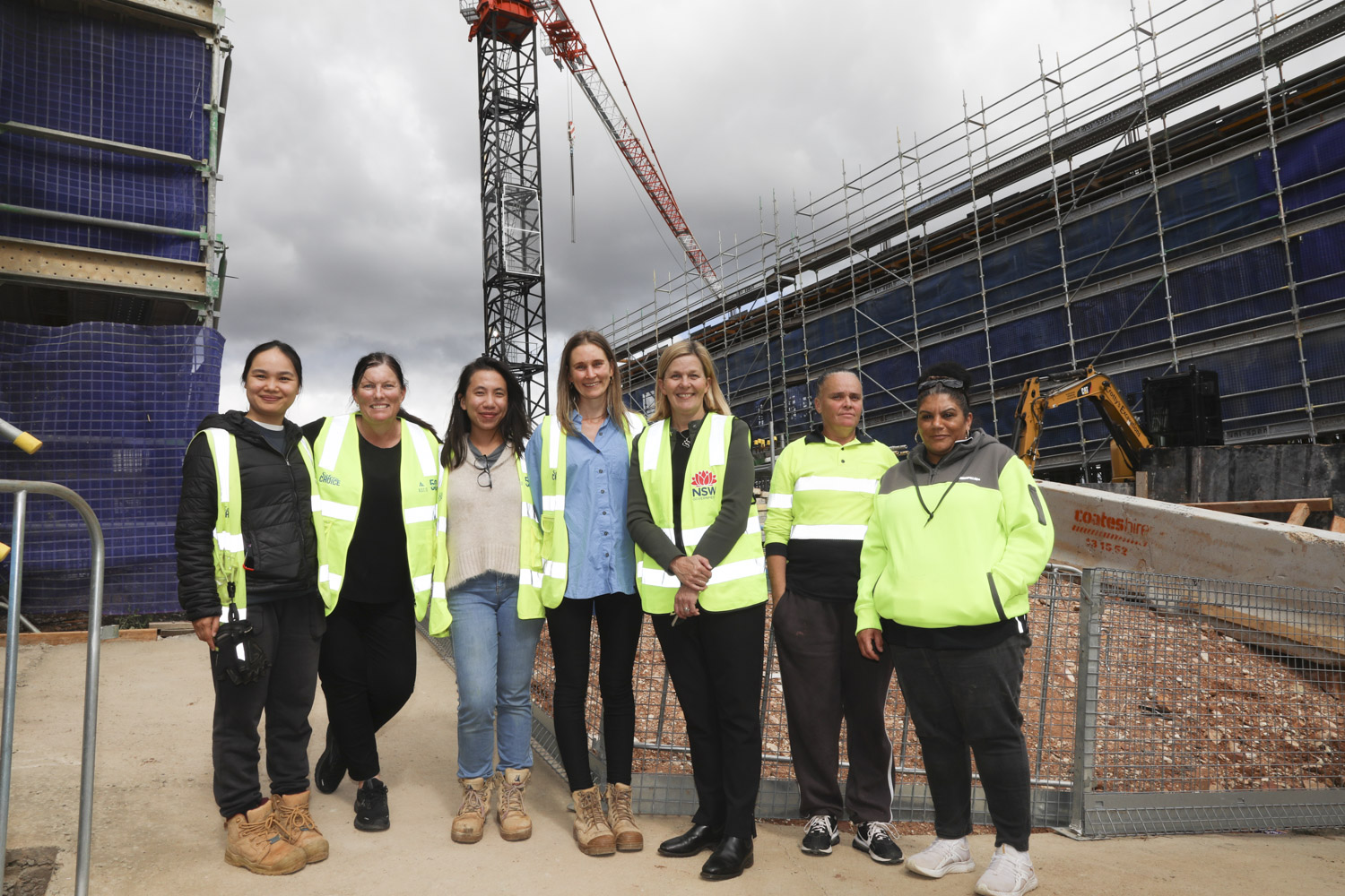 Women build construction careers at Griffith Base Hospital Redevelopment 